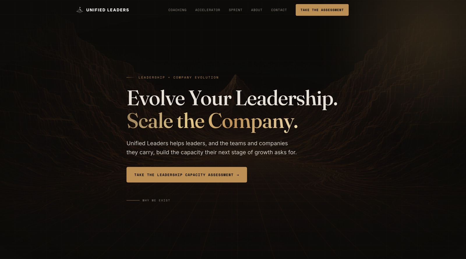 Unified Leaders — homepage